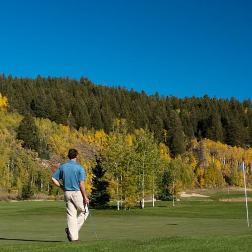 golf, crested butte, fall