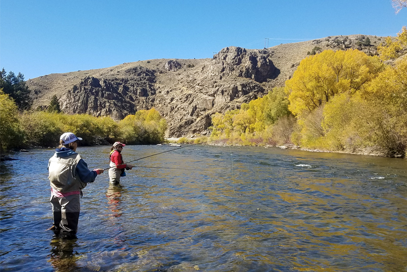 Fly fishing for Kokanee Salmon in Crestred Butte Colorado